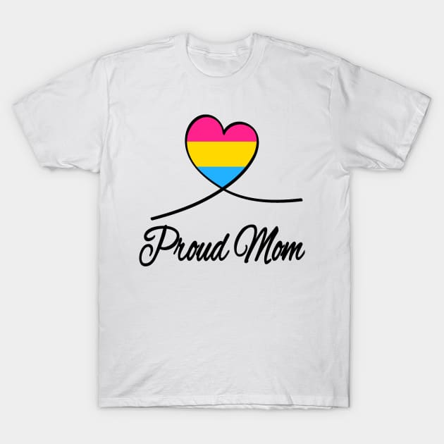 Proud Mom T-Shirt by artbypond